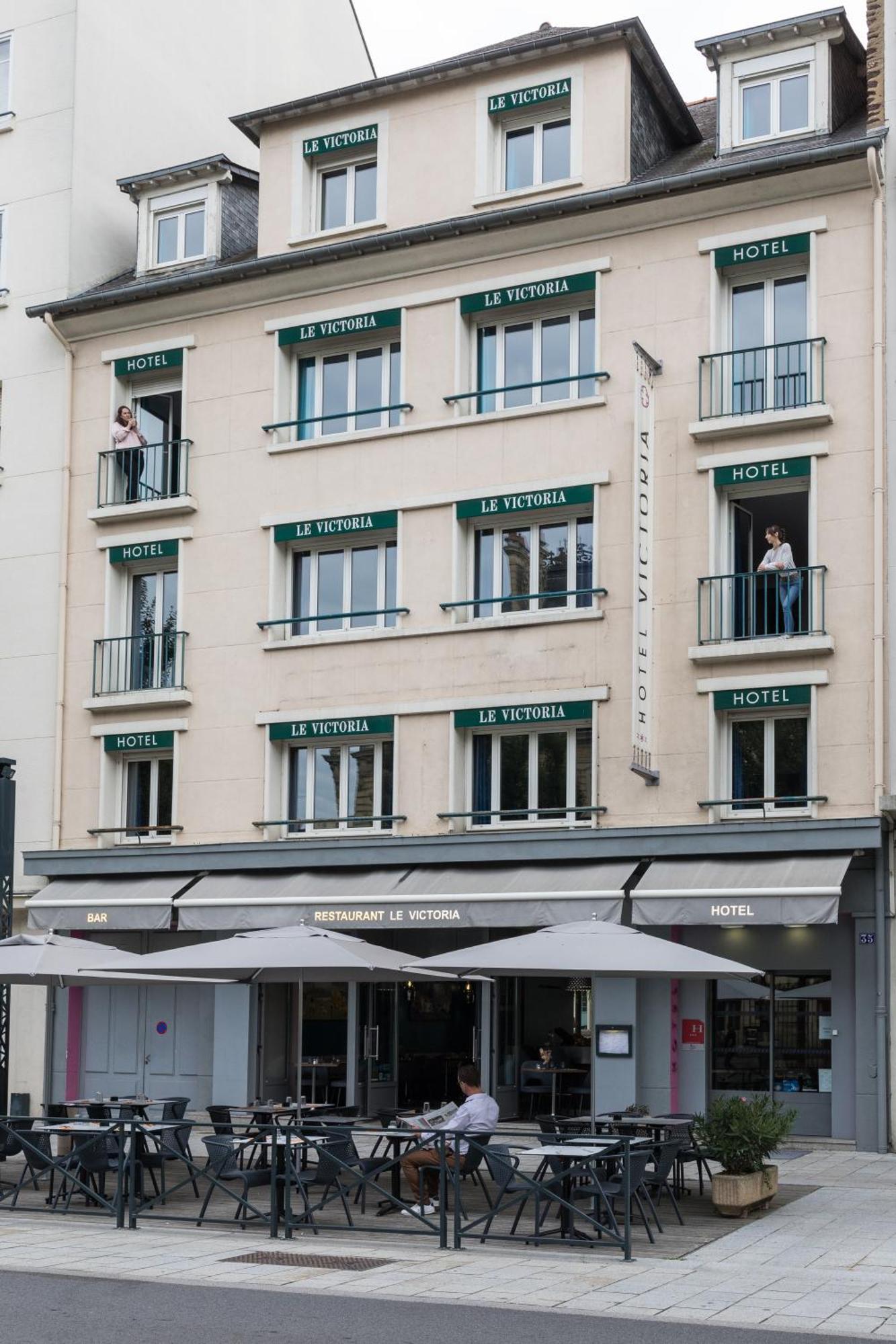 Hotel-Restaurant Le Victoria Rennes Eksteriør bilde